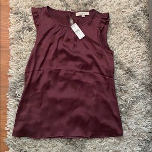 NWT Ann Taylor LOFT blouse size xs